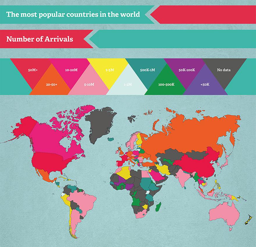 36 - The Most Popular Countries In The World To Visit