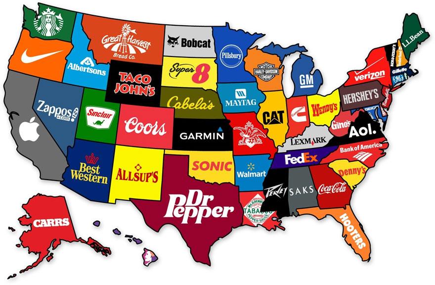 38 - The Most Famous Brand From Each State In The US