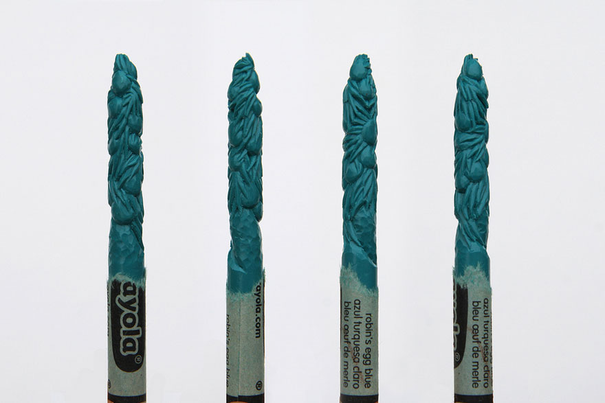 cool-miniature-marvels-carved-crayons-pencil-blue