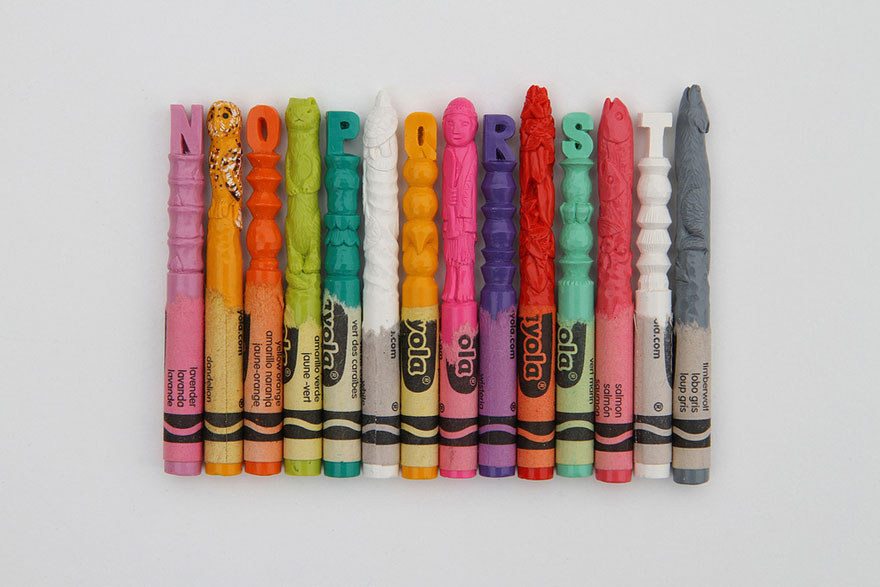 cool-miniature-marvels-carved-crayons-pencil-points